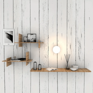 1 Roll 1m/3 Meters/5m Glossy PVC Wallpaper, Ready-To-Use, Removable And Oil-Resistant, Suitable For 