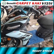 Karpet Alas Kaki Benelli VZ125i Skuter Motosikal Carpet Scooter Motorcycle Foot Mat Moto Accessories