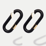 Hannah Martin Giant Warrior Chain Ebony Earring
