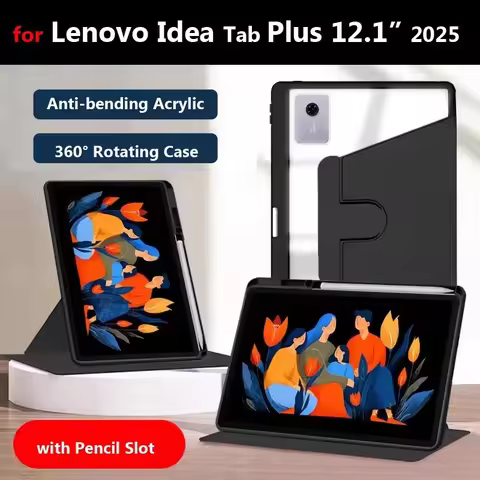 360° Rotation Case for Lenovo Idea Tab Plus 12.1 Inch TB361FU TB-365FC , Xiaoxin Yoga Tab Pad 11 Pro