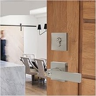 Door Knob Room Door Handle With Deadbolt Lock Security Entry Split Silent Lock Door Furniture Interior Door Handle Lockset Easy to grip