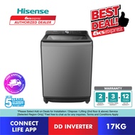 Hisense Top Load Inverter Washing Machine (17kg) WT5T1715DT