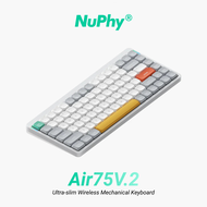 Nuphy Air75 V.2 Ultra-slim Wireless Mechanical Keyboard คีย์ไทย (พร้อมส่ง) คีย์บอร์ดไร้สาย 75%