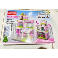 [CUTIE BABY] Large Restaurant Building Bricks Large Restaurant Building Bricks Toy/
