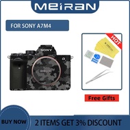 Untuk Sony A7M4 ILCE-7M4 ILCE7M4 7M4 A7 IV Penutup Badan Kamera Stiker Filem a7M4 Perlindungan Anti-