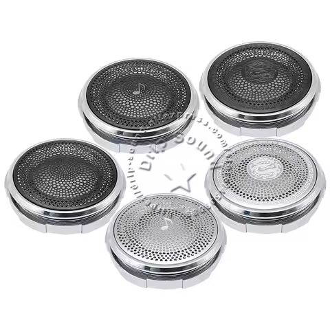For 1.5" Inch Speaker Conversion Net Cover High-grade Car Home Audio Decorative Circle Metal Mesh Gr