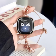 Elegant Pearl Bead Strap For Fitbit Versa 4 Strap Fitbit Sense 2 Strap Luxury Fitbit Versa 3 , Fitbit Sense  Replacement Band Fitbit Versa 2 , Fitbit Versa , Versa Lite Replacement Fitbit Versa 4 Strap