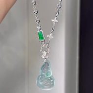 Necklace Plated 18k Gold Pendant Female Accessories