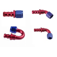 JDM PUSH ON Lock Bard Oil Hose End AN Fitting AN6 AN8 AN10 ATF Oil Cooler fitting