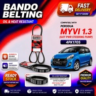 Perodua MYVI 1.3 Old 2005-2011 Bando Original Fan Belt 4PK1705