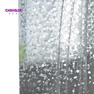 Transparent Shower Curtain Lining, Pebble Pattern  Plastic Bathroom Shower Curtain