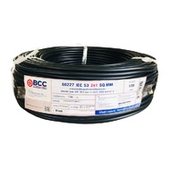 สายไฟ BCC VCT 2*1 SQ.MM. ขนาด 100 ม. สีดำ BCC 2_1 SQMM.