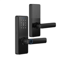 Door handle intelligent fingerprint digital key automatic electronic lock