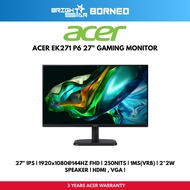 ACER EK271 P6 27" IPS 144hz 1ms Full HD Monitor