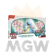 Pokemon TCG Blooming Waters 151 Premium Collection Box Brand New Factory Sealed