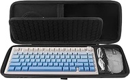 84 Key Computer Mechanical Keyboard Case, 75% Keyboard and Mouse Case Compatible With Redragon K673 