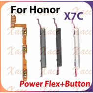 For Honor X7C Power volume ON OFF button flex switch output side button ribbon flex cable