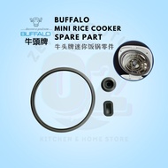 Buffalo Mini Rice Cooker Spare Part Inner Lid Silicone Seal Ring Silicone Ring 牛头牌迷你饭锅内盖零件替换硅胶圈