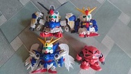 Bandai SD gundam 高達 模型 BB戰士  Zeta Z Gundam W zero Wing Gundam