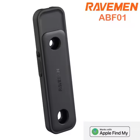 RAVEMEN ABF01 Bike GPS Tracker Bicycle Locator Finder Tag For Apple iPhone Find My APP Rechargeable 