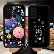 Q5 Astronaut Space soft Casing for Realme C2 Narzo 10A C17 7i C75 10 5i 9i 6i 20A 5 5s C2s 14 14X 14