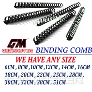 Plastic Comb Binding Rings / Binding Comb Ring / Comb Binding Black