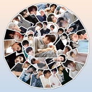 40-102pcs Cristiano Ronaldo Photo Stickers Chinese Drama Actors Lin Yi Wang Chuqin The First Frost B