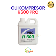OLI OIL KOMPRESOR AC R600 PRO | OLI KOMPRESOR R 600 PRO | OLI AC | OLI KULKAS 1 LITER