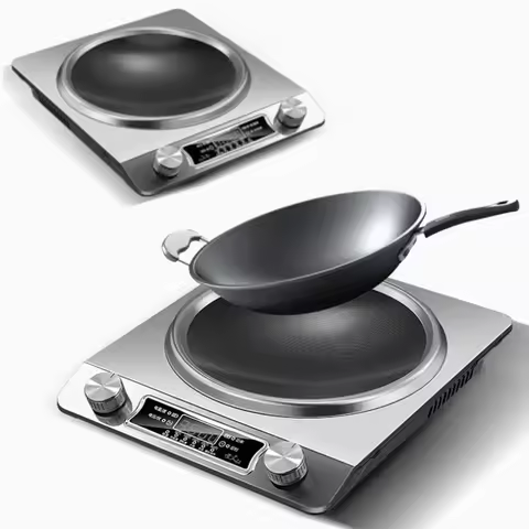 Concave Induction Cooker Household Smart New High Power 3500w Stir Fry 220V Cooker Household Inducti