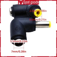 WIN DC5521 to DC5525 Conversion Adapter 90 Degree Female to Male Connector Converter