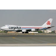 DIY Papercraft Boeing 747-400 Cargolux Aircraft Pattern