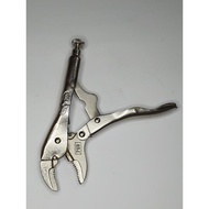 Vintage VISE GRIP 7"/175mm 7WR Curved Jaws Locking Pliers with Wire Cutter