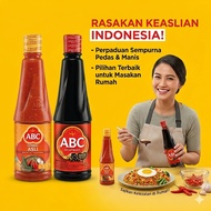 ABC Sambal Asli Kecap Manis Kicap Manis Indonesia 275ml Sos Cili Pedas Pekat Sos Pencicah Masakan Ba