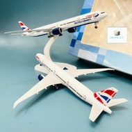 Boeing 777-300 aircraft model BRITISH Airlines "BRITISH AIRWAYS" metal model