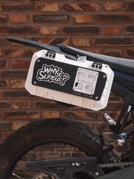 Lost Toys Why So ชุดขยายเครื่องมือกล่องจักรยานยนต์แบบ MOLLE แท็คติกอลูกไม้ ชิ้นส่วนเครื่องมือจักรยาน