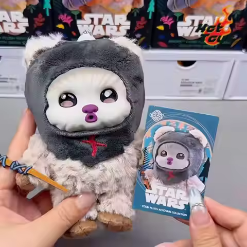 Hot Toys Cosbi Star Wars Ewoks Series 2 Blind Box Character Keychain Cute Pendant Classic Movie Prem