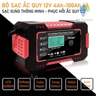 Smart battery charger 12V 6A for 12V batteries with capacity of 4Ah-100Ah, multiple charging modes w