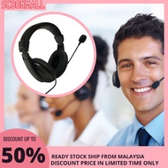 scoon S-750 Professional Customer Service microphone and headphone Black 3.5mm plugA