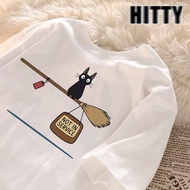 HITTY100%Cotton woman tshirt oversize korean style woman baju wanita baggy shirt Unisex shirt woman 