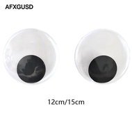 [AFXGUSD] Wiggly Eyes Self Black 3D Effect Decoration Stick Moving Eyes Glue Eyes for