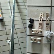 PROMO!!! RELL PINTU DORONG J3 180CM PINTU GANTUNG / PINTU GESER / PERLENGKAPAN PINTU/Rel Pintu Geser