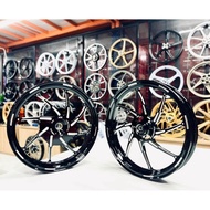 mâm X1r 8cây cnc BST vario click vision AB125 Ab150 - lắp đặt dễ dàng