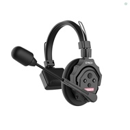 SYNCO Xtalk X1 Wireless Intercom Headset System 2.4G Wireless Headset with Microphone Built-in Batte