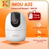 IMOU A32 A52 K2MP INDOOR Camera, 3MP resolution, 360 panning, smart 2-way conversation