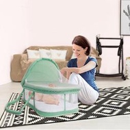 可攜式嬰兒提籃可摺疊車載外出寶寶出院睡籃新生兒手提床中床