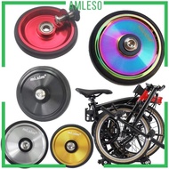 [Amleso] High Strength Mudguard/Fenders Wheel for Folding s Aluminum Alloy Folding bike Wheels with Steel Ball Bearing Hub