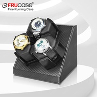 FRUCASE PU Watch Winder for automatic watches automatic winder for 3 watches Watch Box