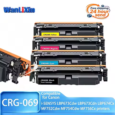 CRG-069 CRG-069H CRG069 CRG069H 069 Toner Cartridge For Canon i-SENSYS LBP673Cdw LBP673Cdn LBP674Cx 