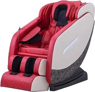 Massage Chair Zero Gravity Massage Chair Home Automatic Capsule Electric Body Kneading Multi-Functional 4D Robot Manipulator Chair Deck Chair Professional Massage And Relax Chair LEOWE (Color : Red)