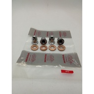 (1 SET/ 4PCS) M7 HAT NUT + Ring HEAD THREAD 11 ASTREA GRAND LEGEND IMPRESA SUPRA OLD